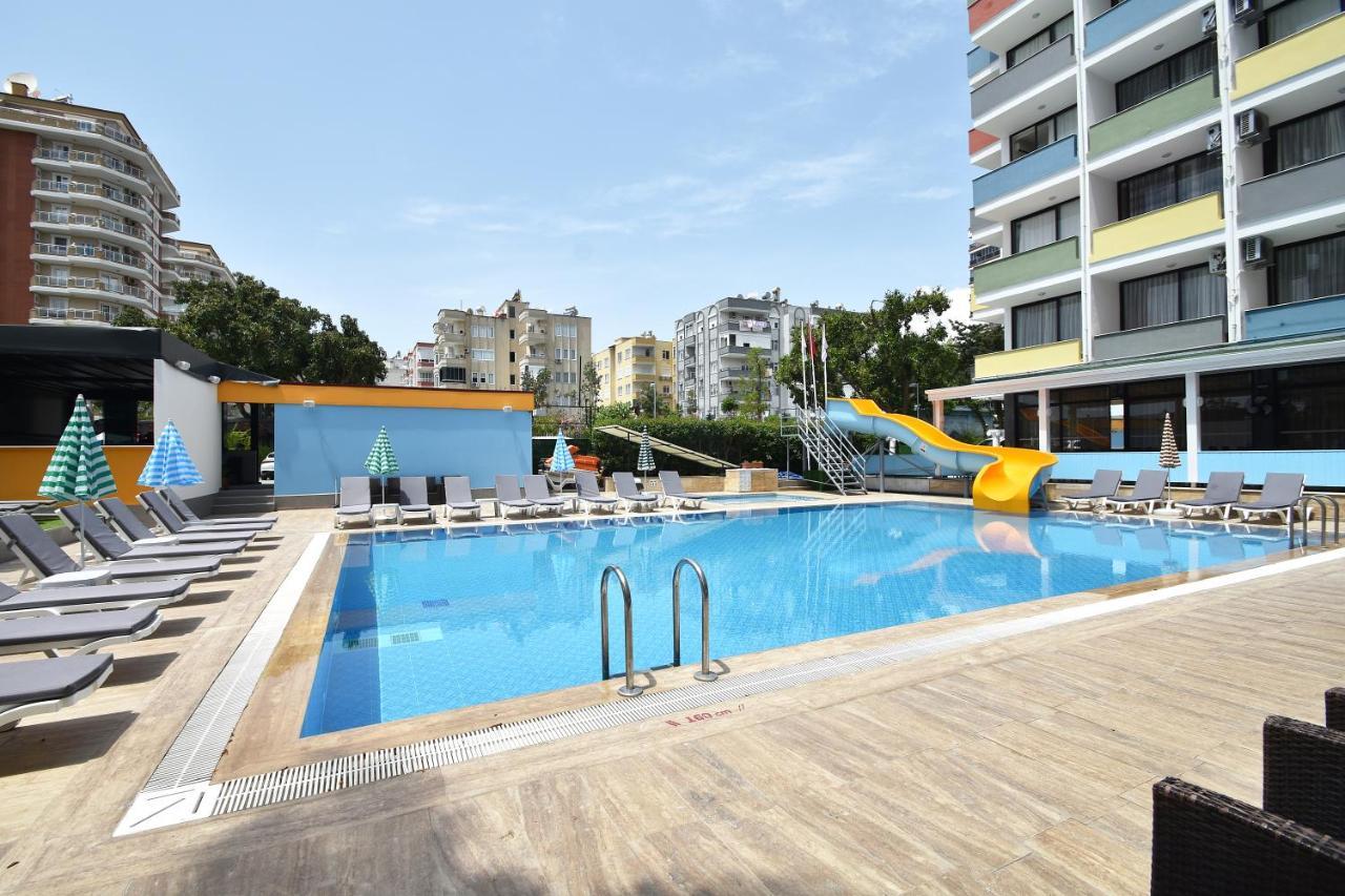 Viva Beach Hotel Махмутлар Экстерьер фото