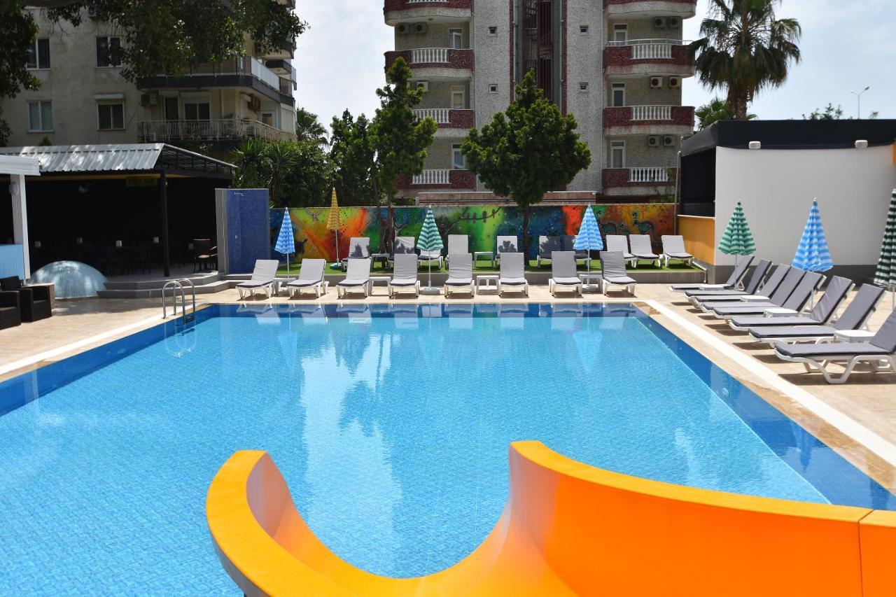 Viva Beach Hotel Махмутлар Экстерьер фото